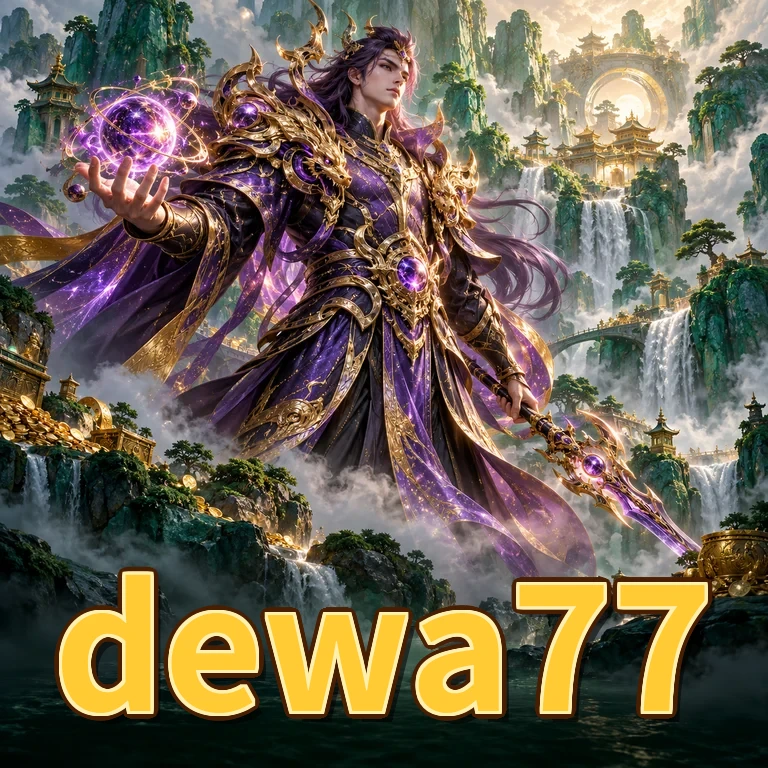 Logo dewa77 APK untuk halaman profil tim redaksi